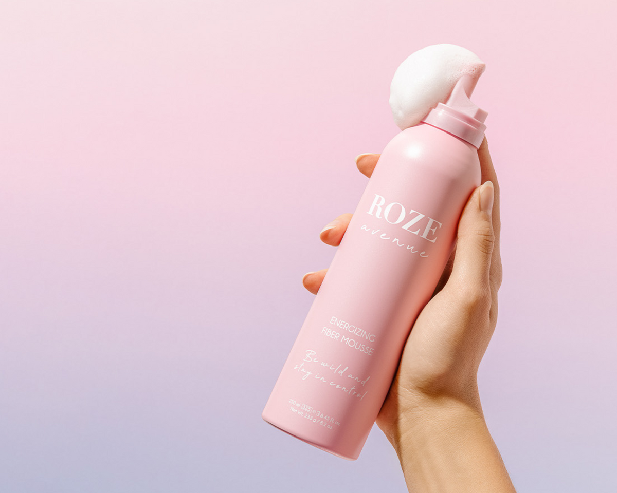 Energizing Fiber Mousse | Roze Avenue Energizing Fiber Mousse | Roze Avenue