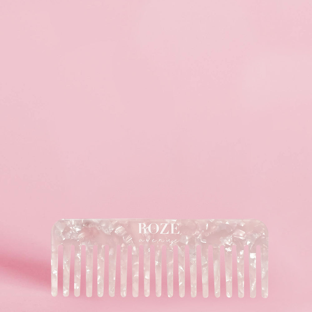 Roze Detangle French Comb