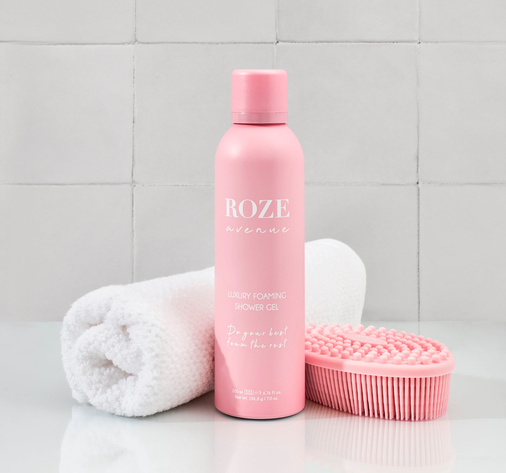 Luxury Foaming Shower Gel | Roze Avenue